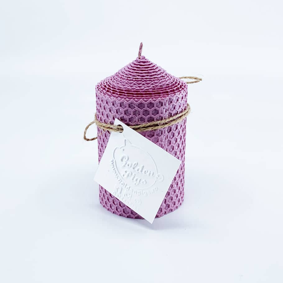 Natural Beeswax Candles