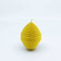 Handmade Beeswax Egg Candle | Small