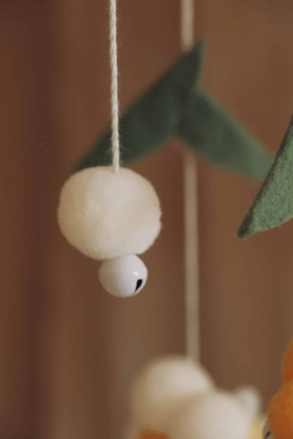Handmade Yellow Bee & Flower Baby Mobile