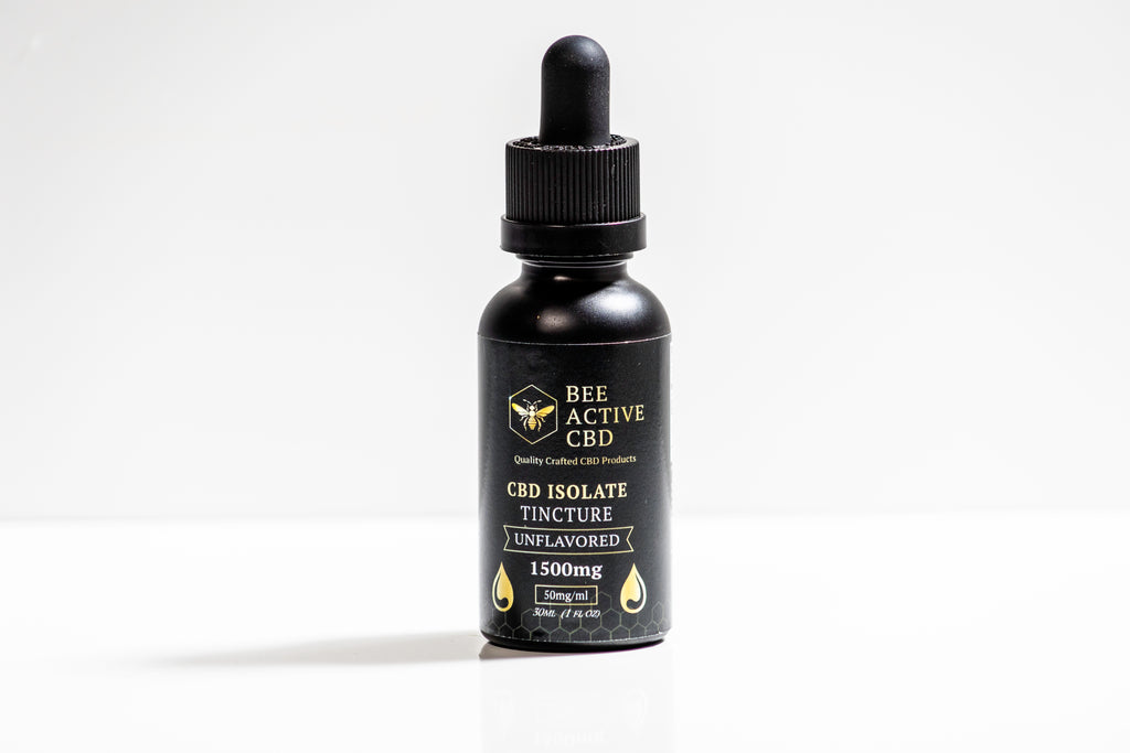 Bee Active CBD Isolate Tincture Unflavored