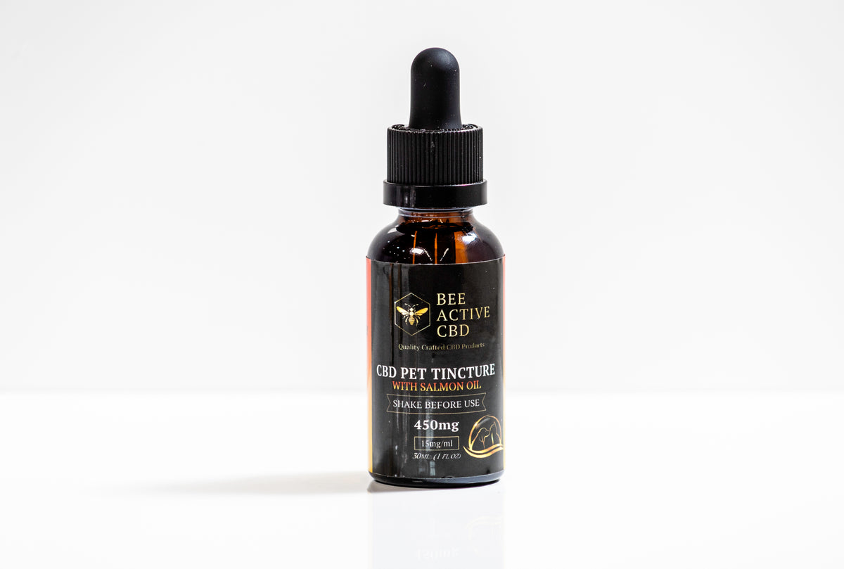 Bee Active CBD Pet Tincture – Salmon Flavor