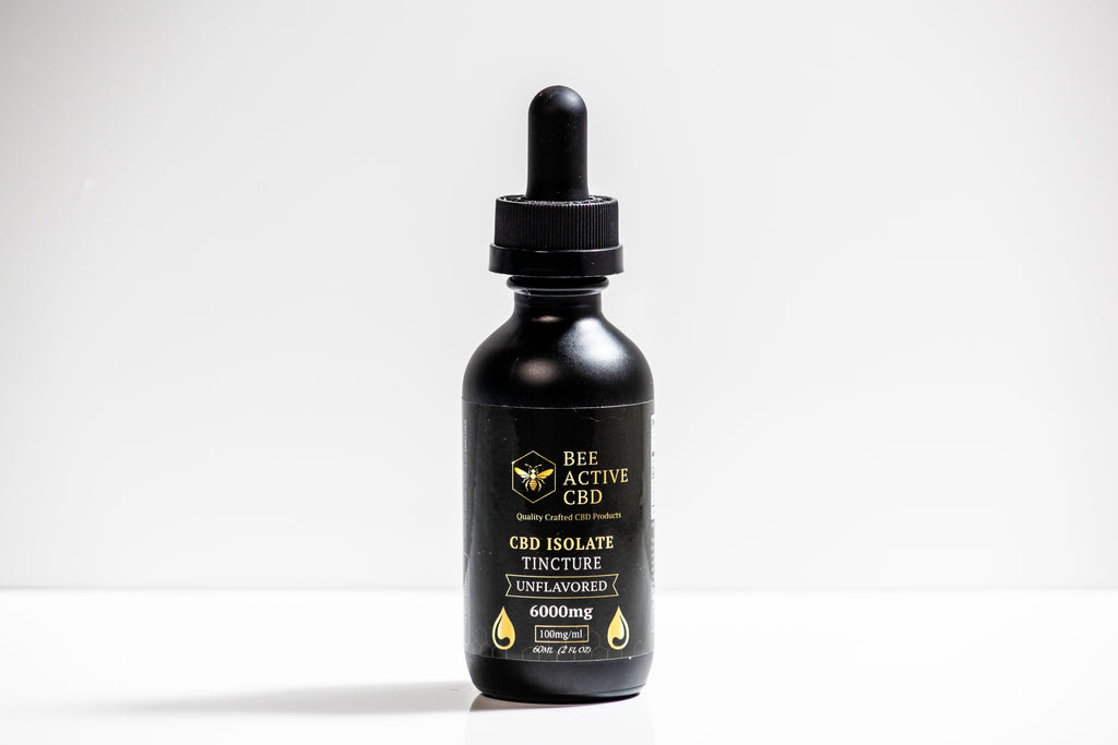 Bee Active CBD Isolate Tincture Unflavored