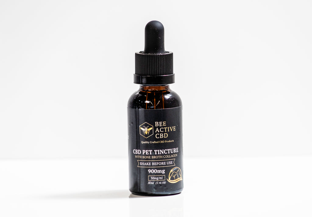 Bee Active CBD Pet Tincture – Bone Broth Flavor