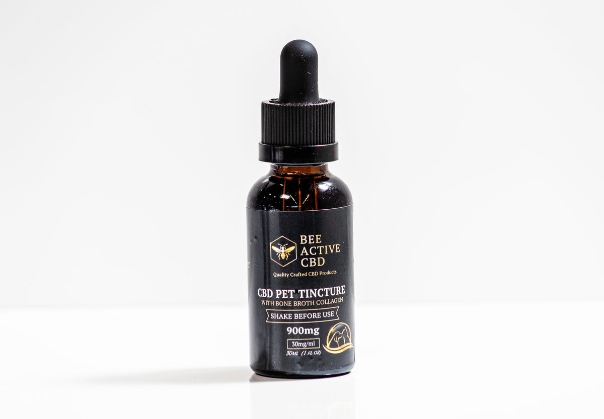 Bee Active CBD Pet Tincture – Bone Broth Flavor
