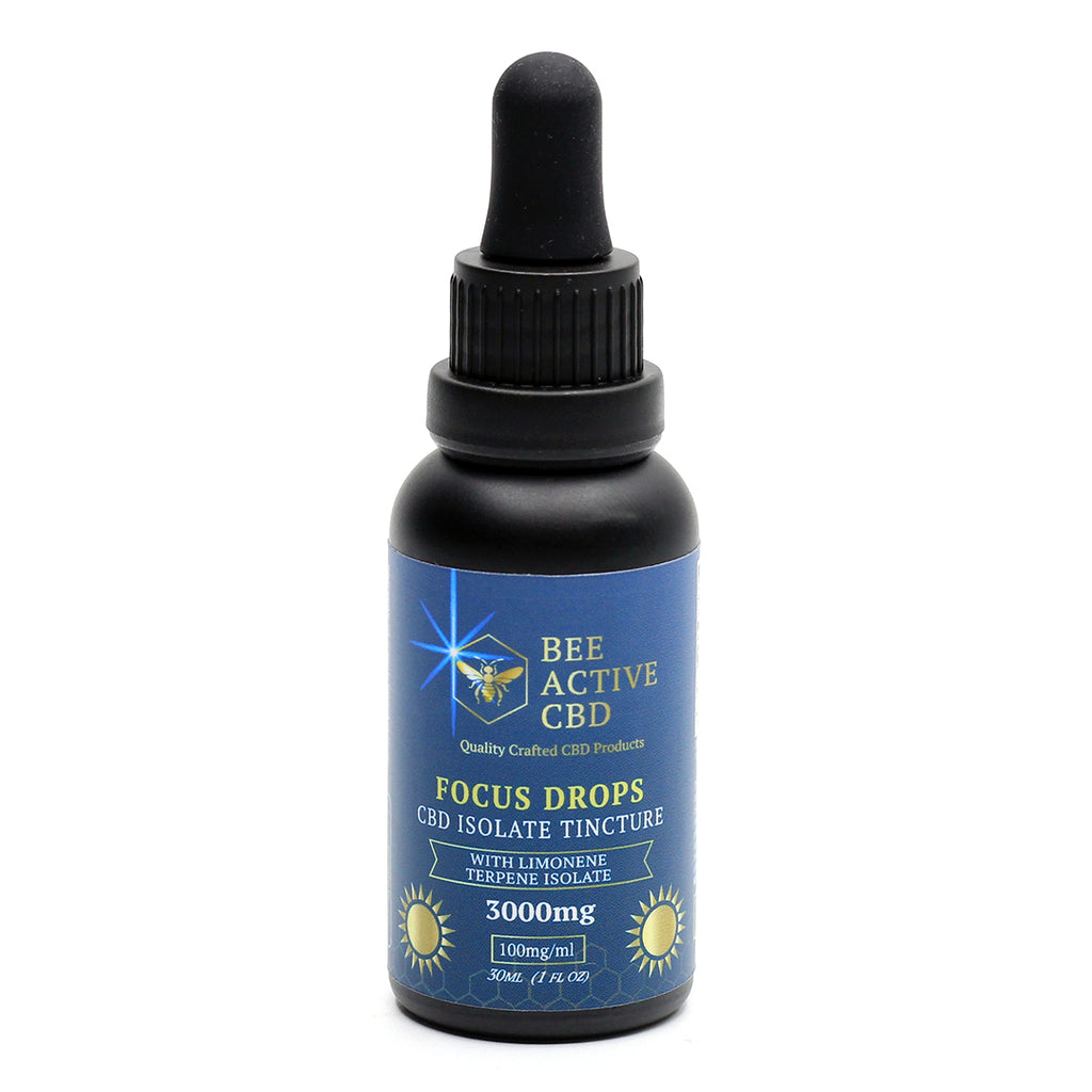Bee Active CBD Focus Drops Isolate