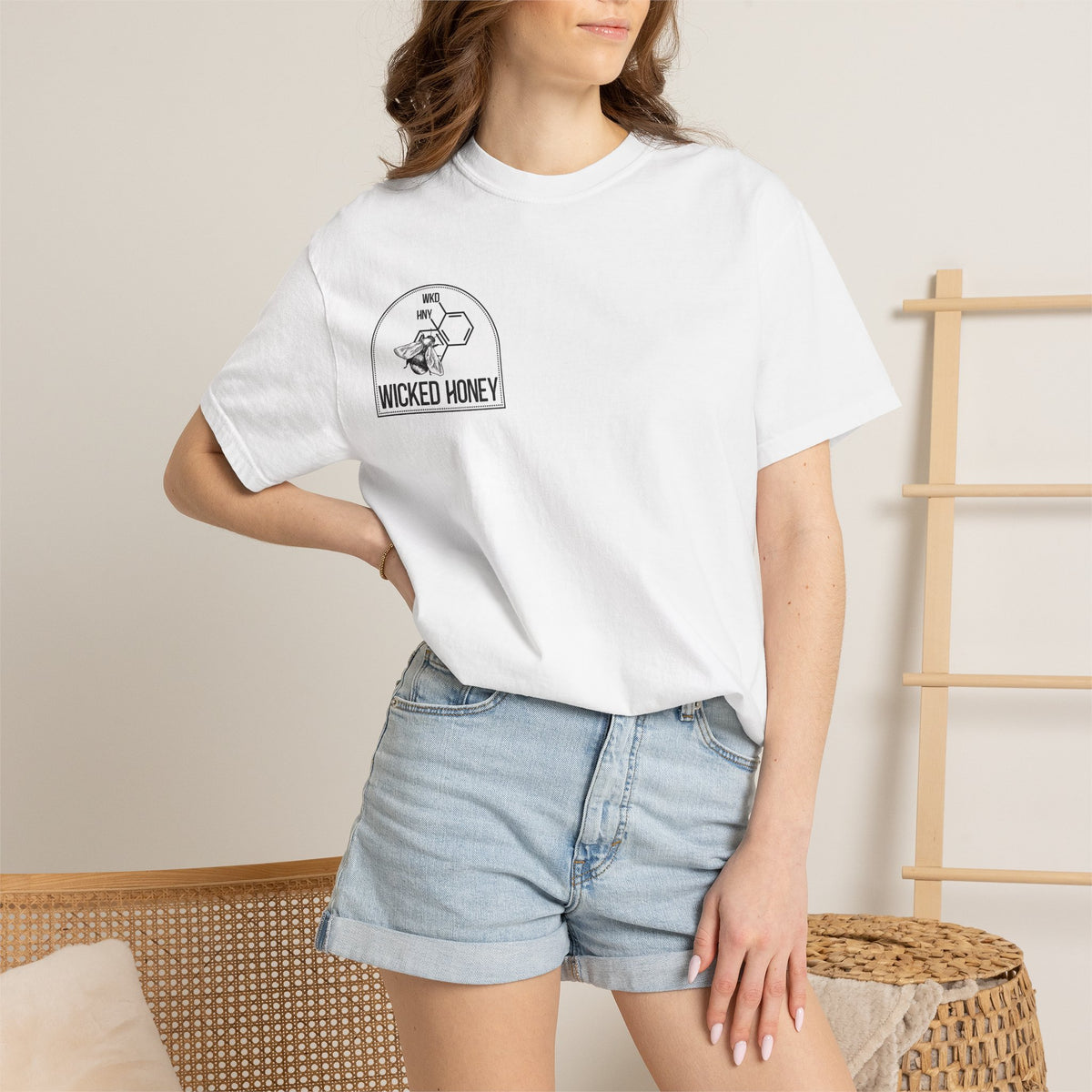 Wicked Honey Equestrian T-Shirt | Garment-Dyed Horse Girl Tee