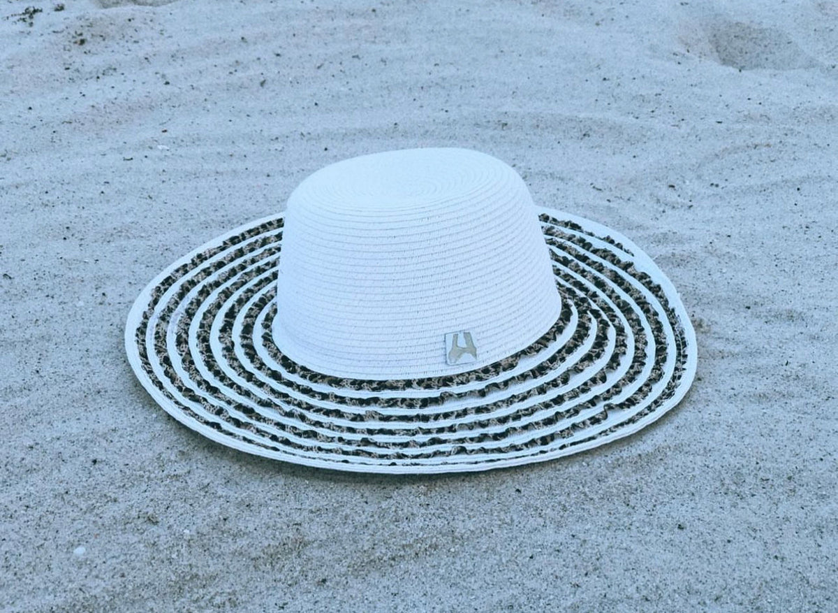 ‘Fancy Feline’ Sun Floppy Hat-2