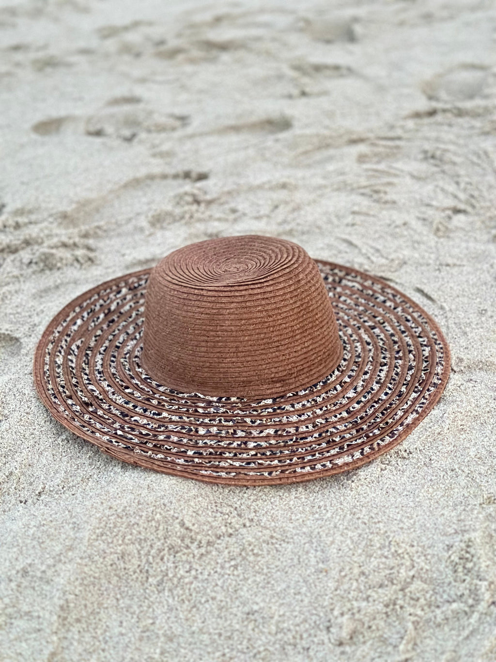 ‘Fancy Feline’ Sun Floppy Hat-0