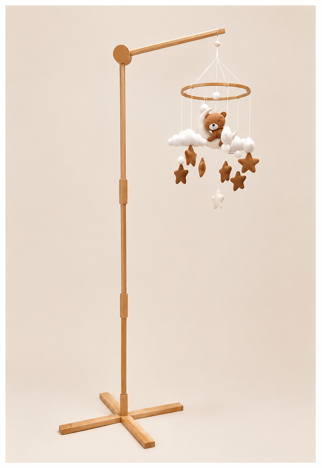 Handmade Yellow Bee & Flower Baby Mobile