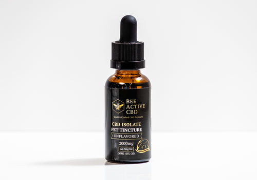 Bee Active CBD Pet Tincture – Unflavored-1